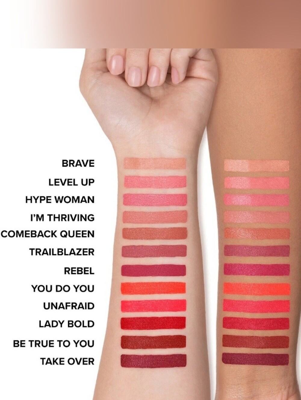 💄 Too Faced Lady Bold Lipstick — Bright Coral Pink - Picture 3 of 3